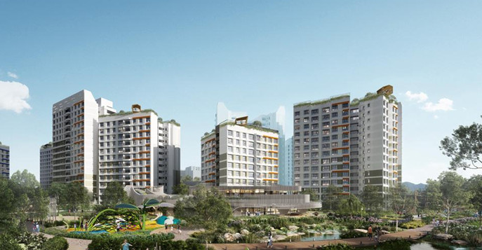 Tampines EC With Top Notch Architectural Designs by HDB
